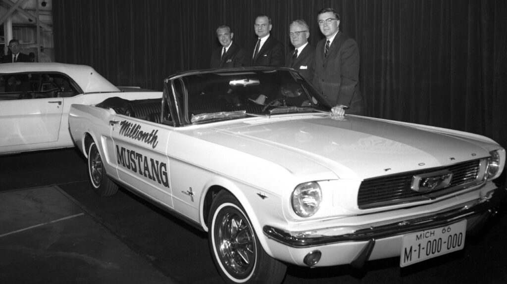 Millionth Mustang
