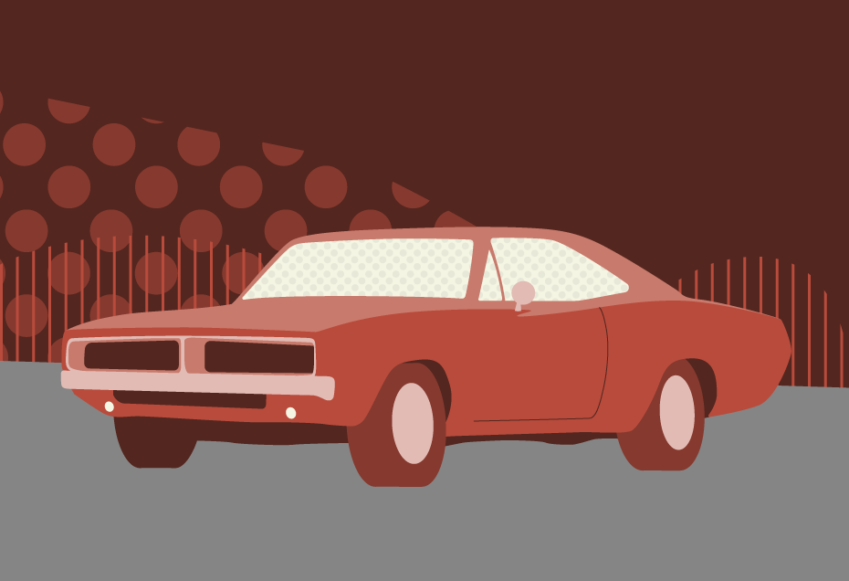 Dodge Charger illustration