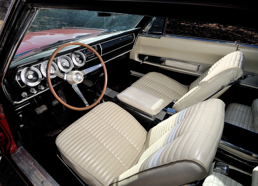 Dodge Charger interior 1966