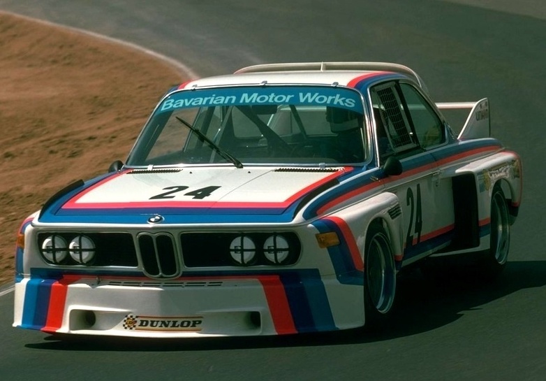 BMW CSL track racing