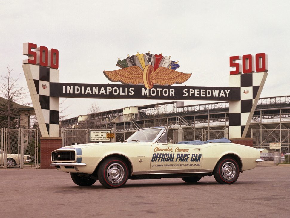 Chevrolet Camaro RS/SS Indianapolis 500 pace car