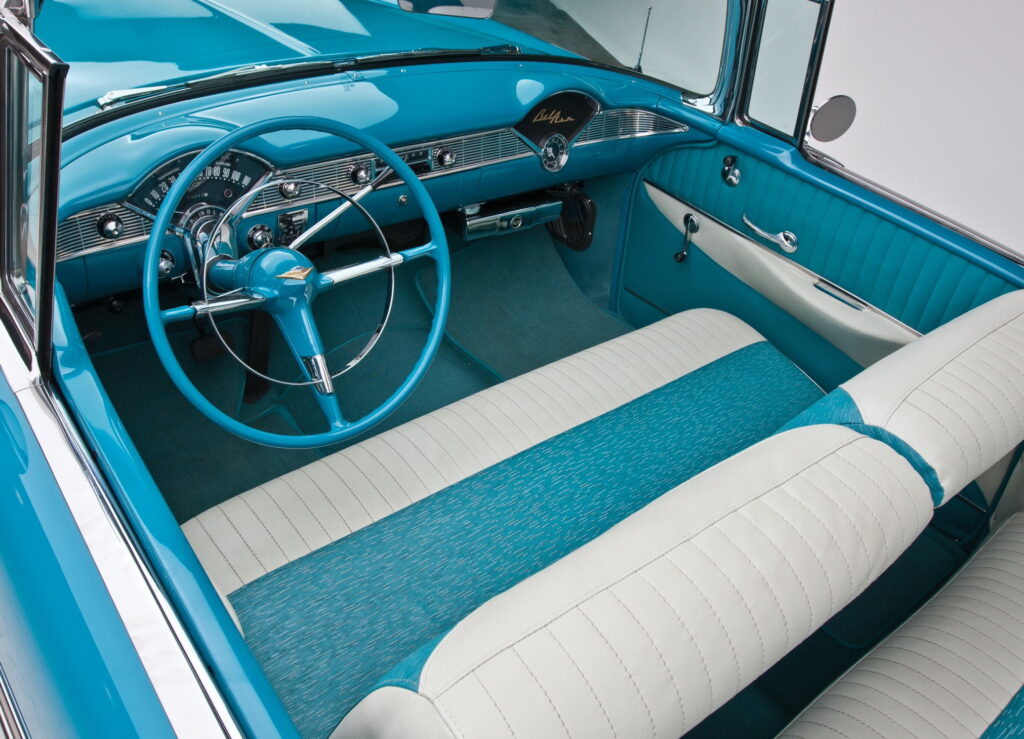 Chevrolet Bel Air interior 1956