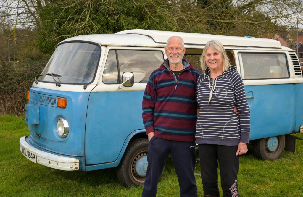 John and Mary Jarrett VW Camper