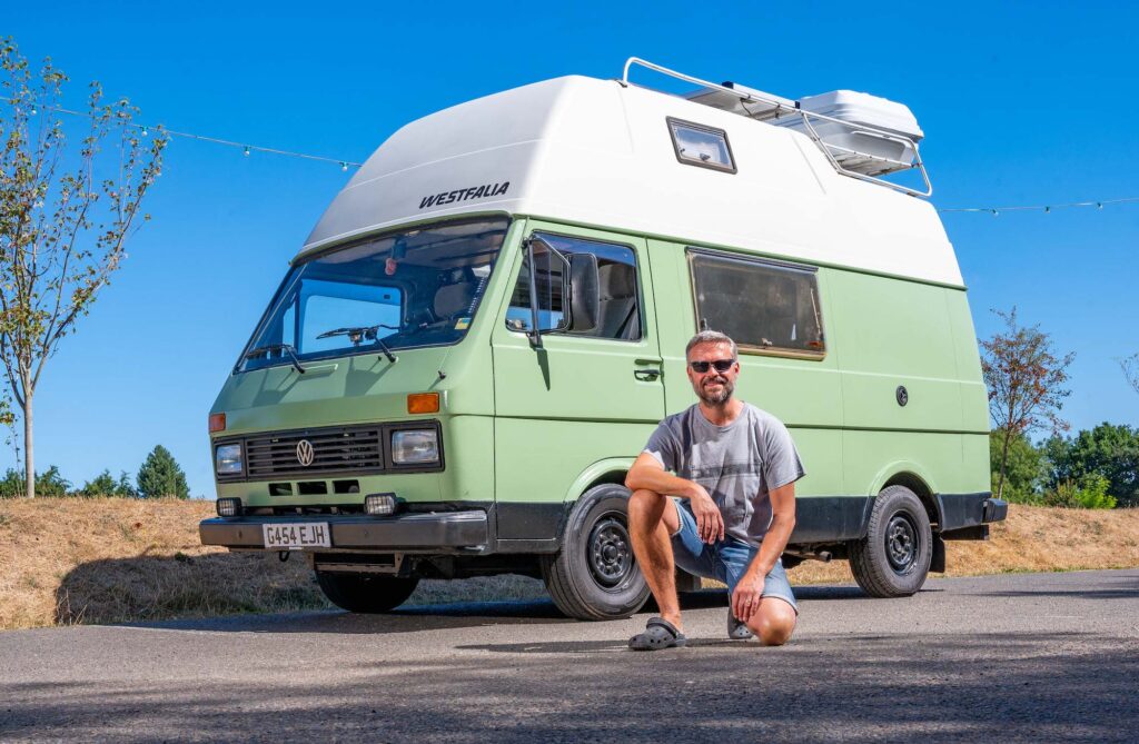 Chris Hadley VW LT31 camper