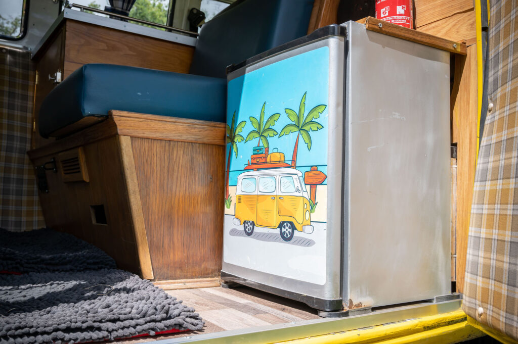 VW camper fridge