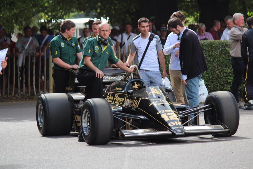 Kev Smith Senna Lotus car