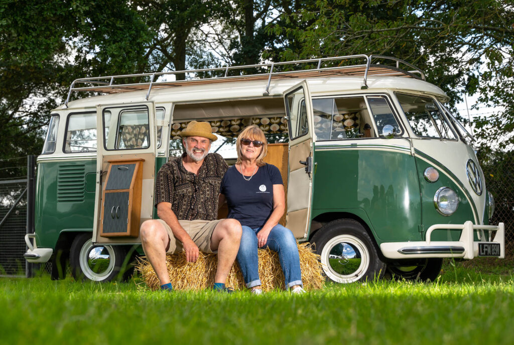 Steve and Brigitte VW camper