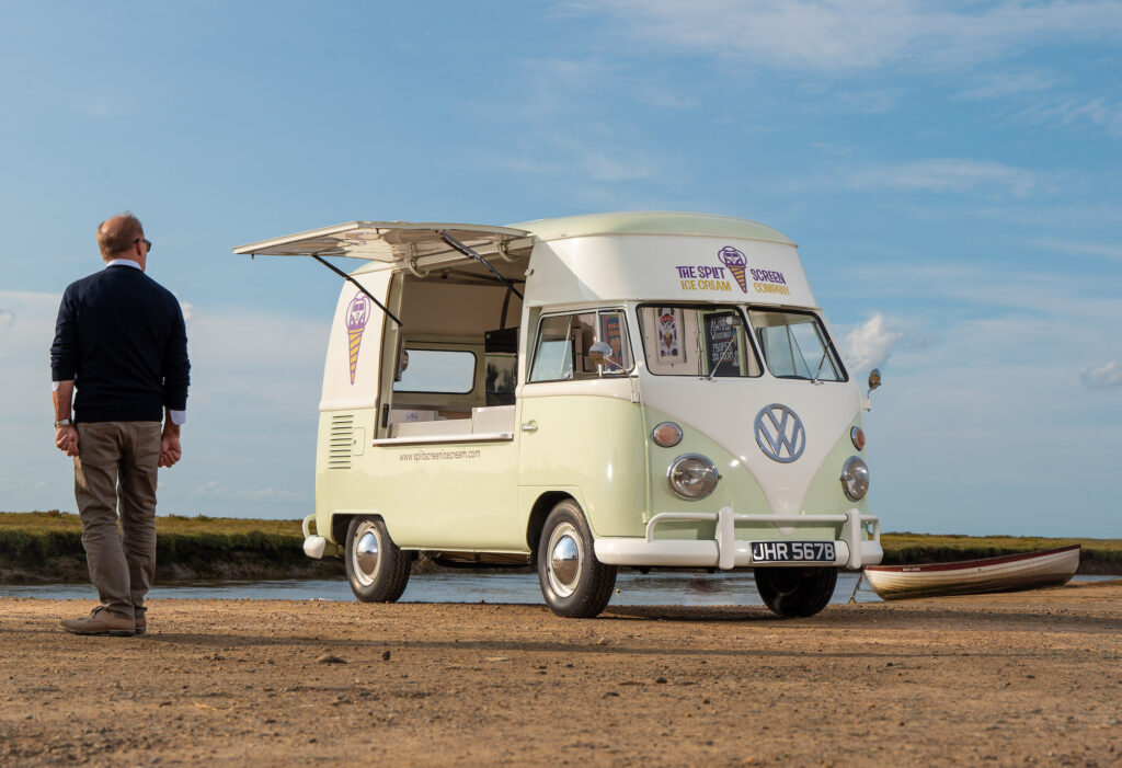 Volkswagen Splitscreen ice cream van