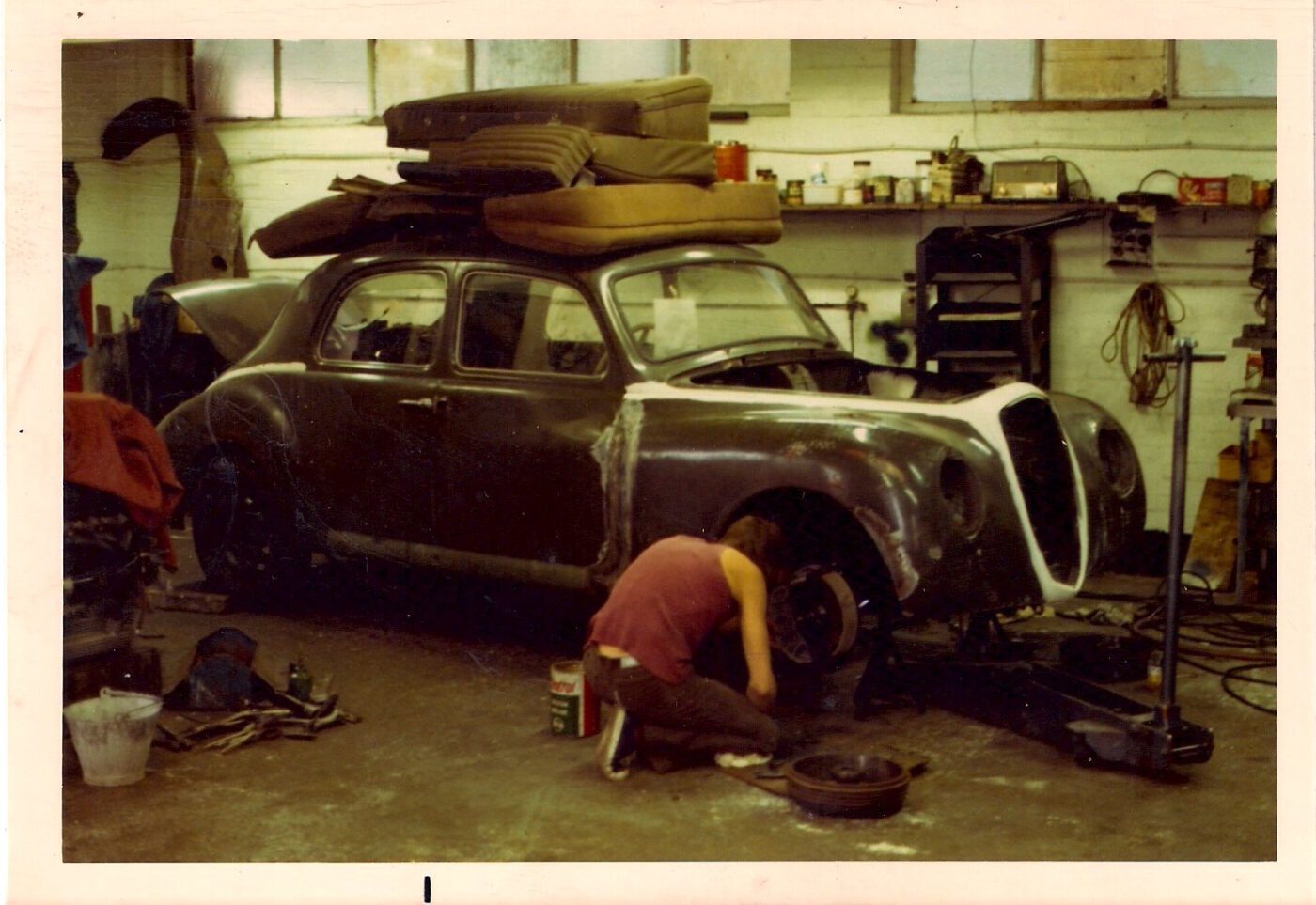 Lancia Aurelia restoration