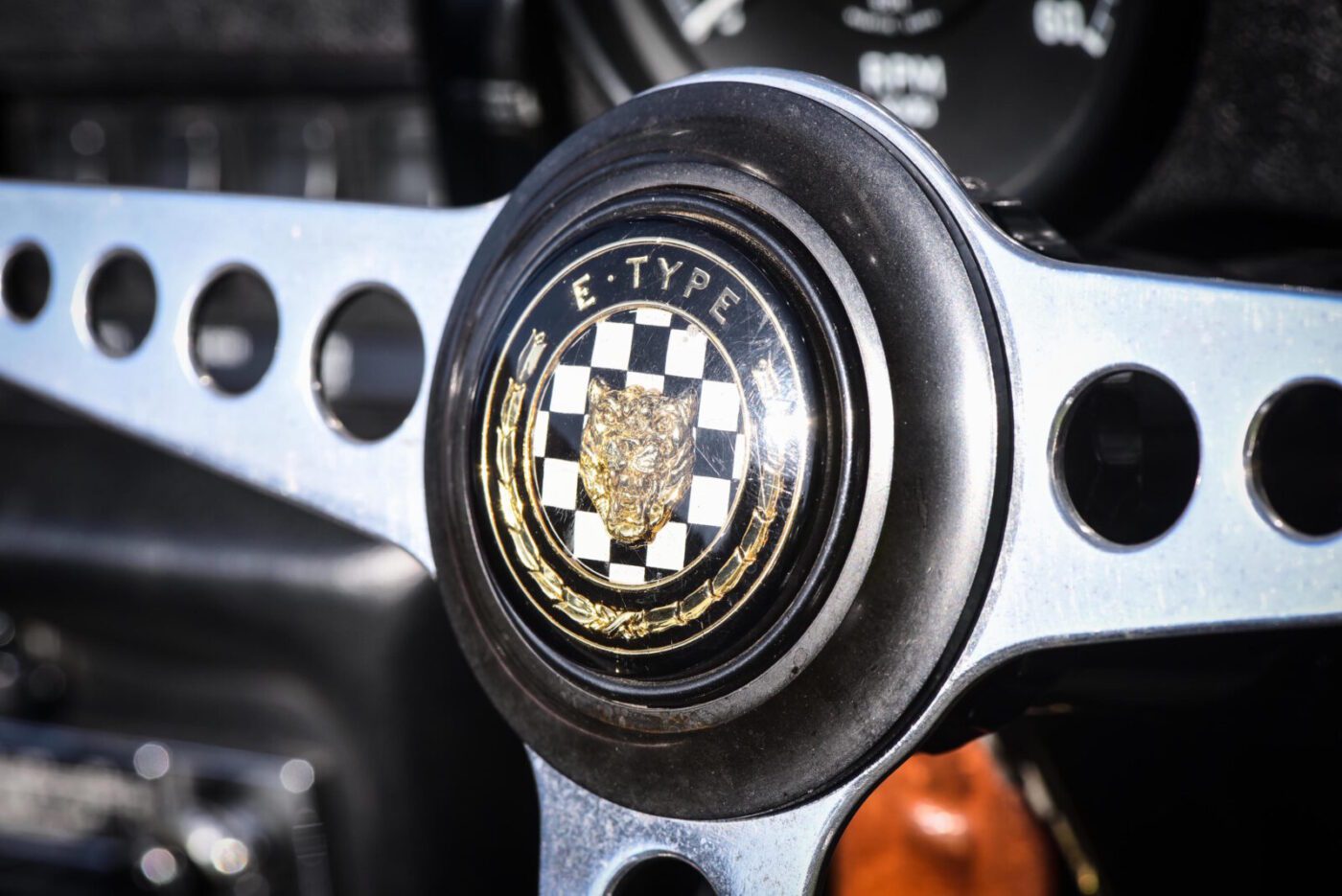 Jaguar E-Type steering wheel