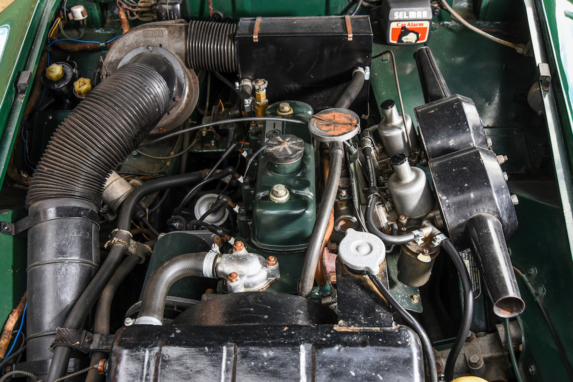 MG Midget engine