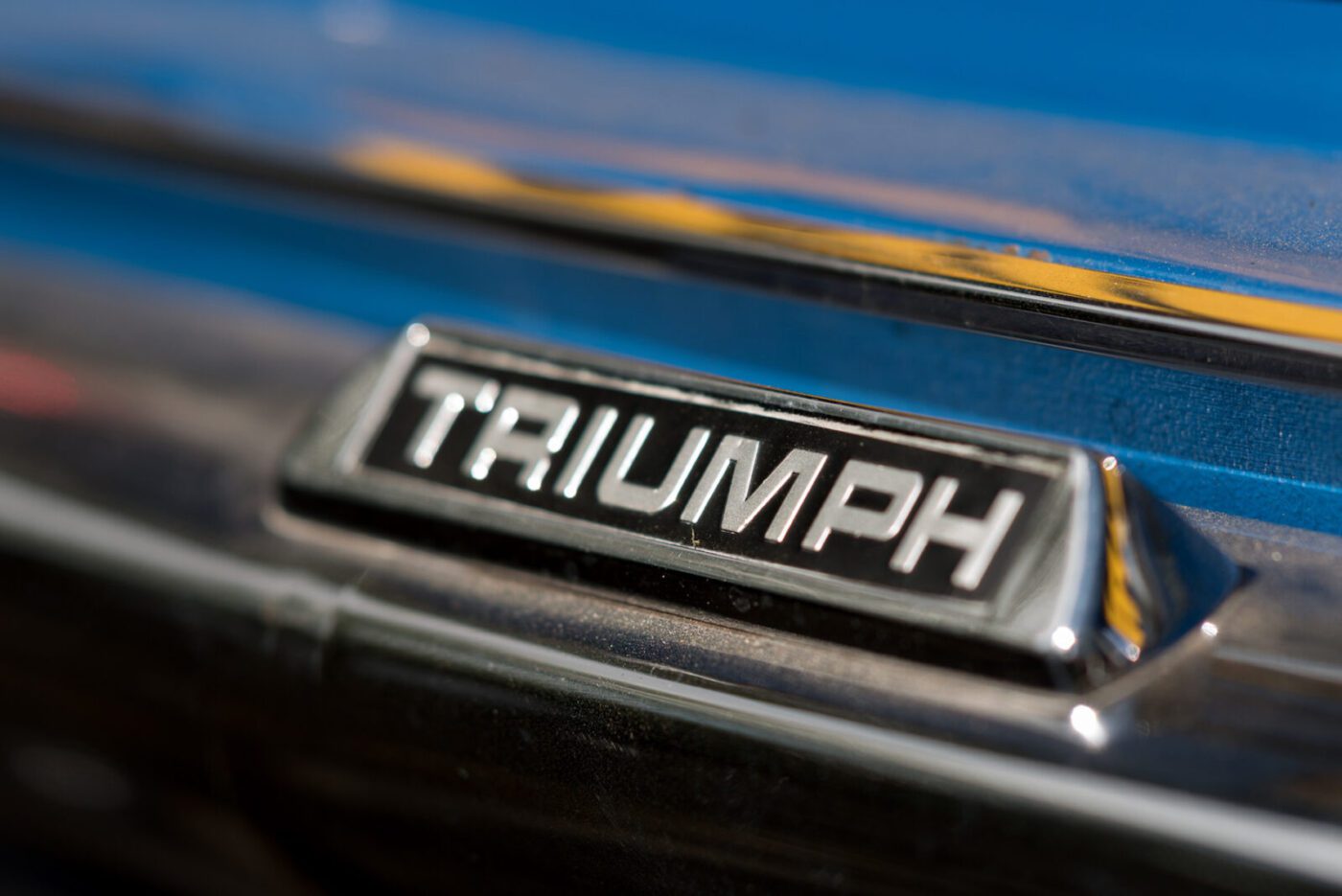 Triumph Stag rear name