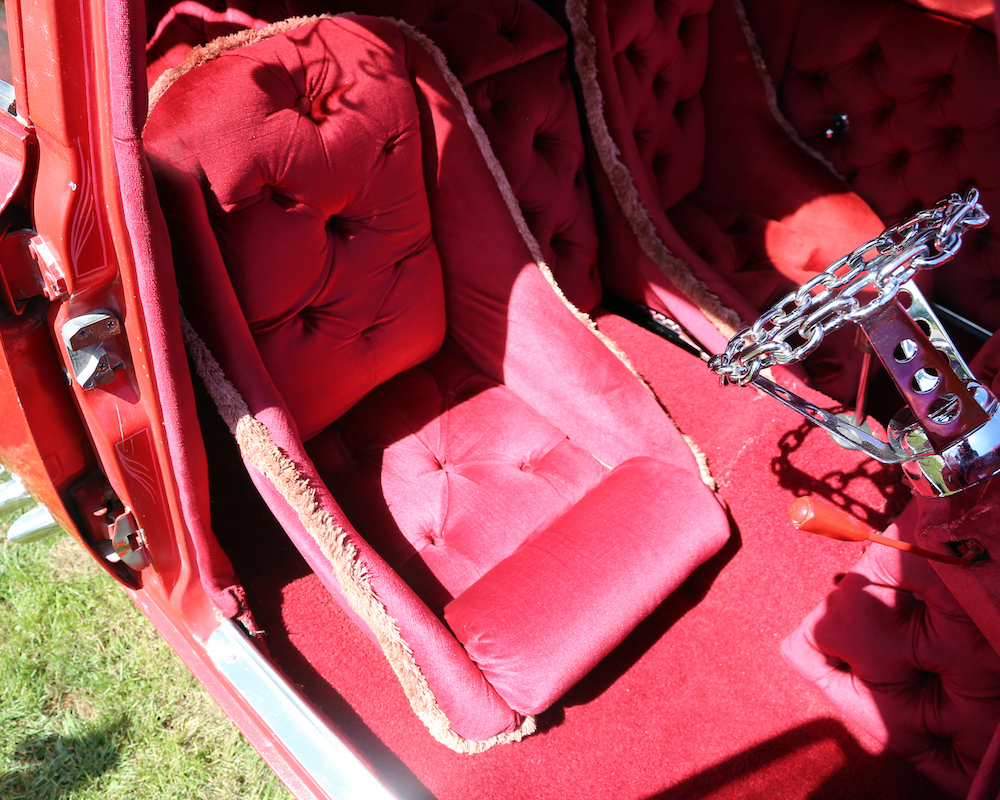 Custom Ford Corsair seat