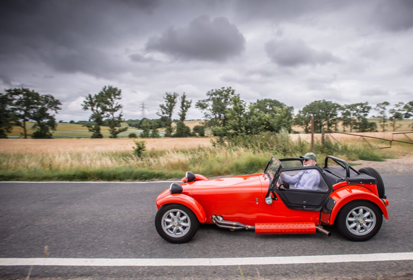 Lotus Seven side view road test