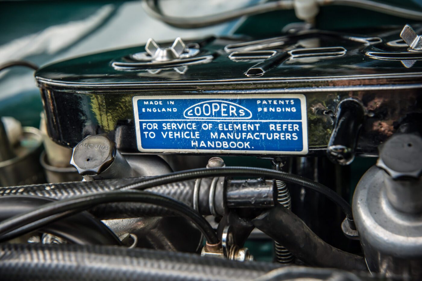 Wolseley 1100 Cooper engine
