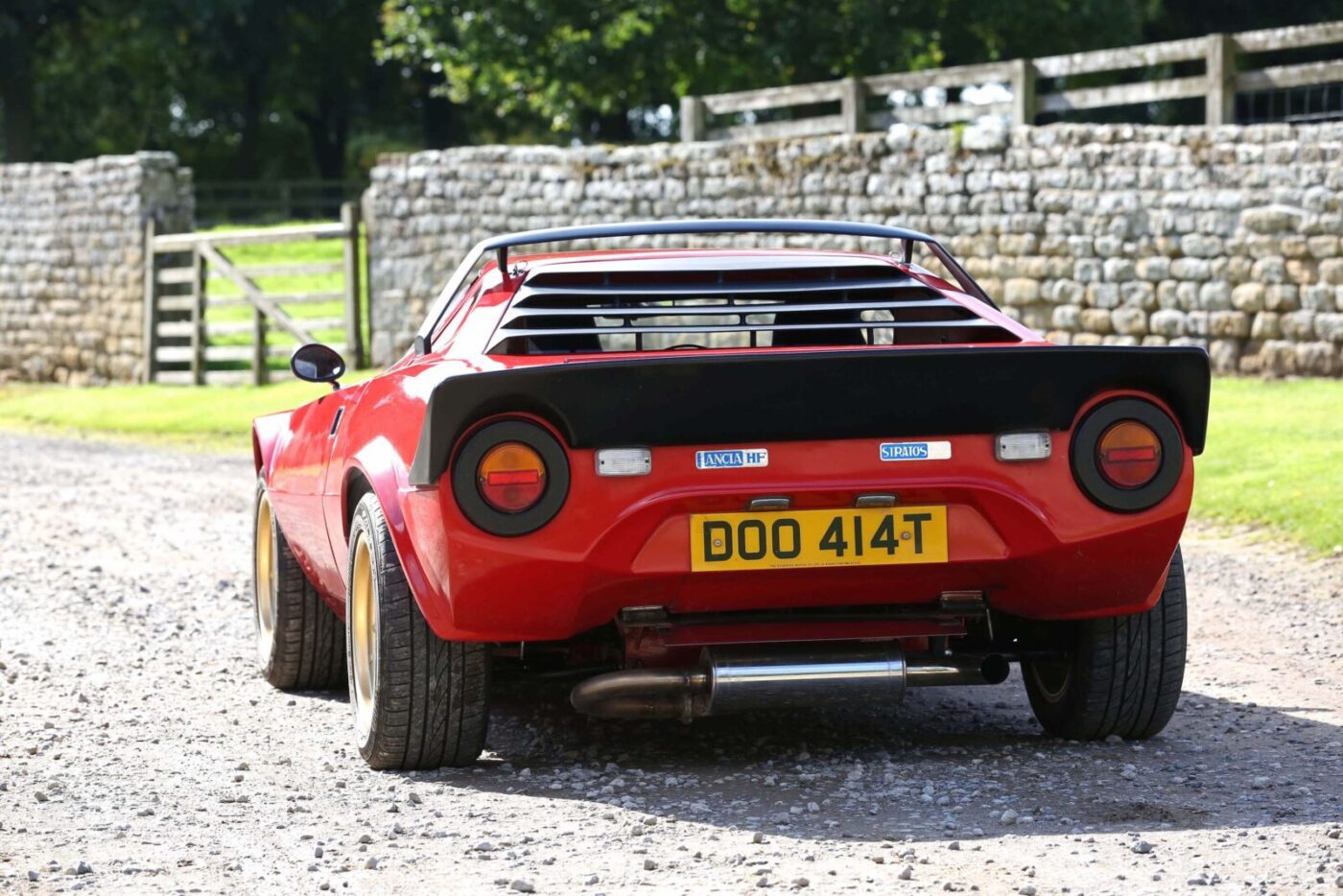 Lancia Stratos Allora replica rear