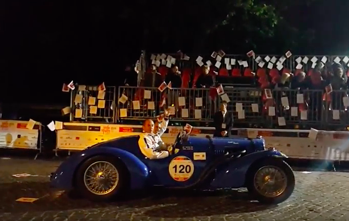 At the Mille Miglia in 2015