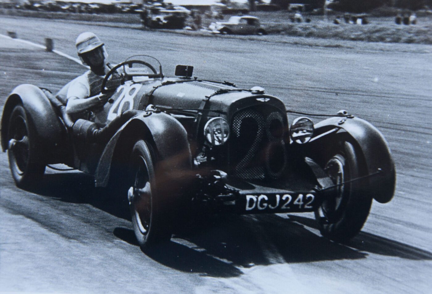 Aston Martin Speed Model 1950s racing