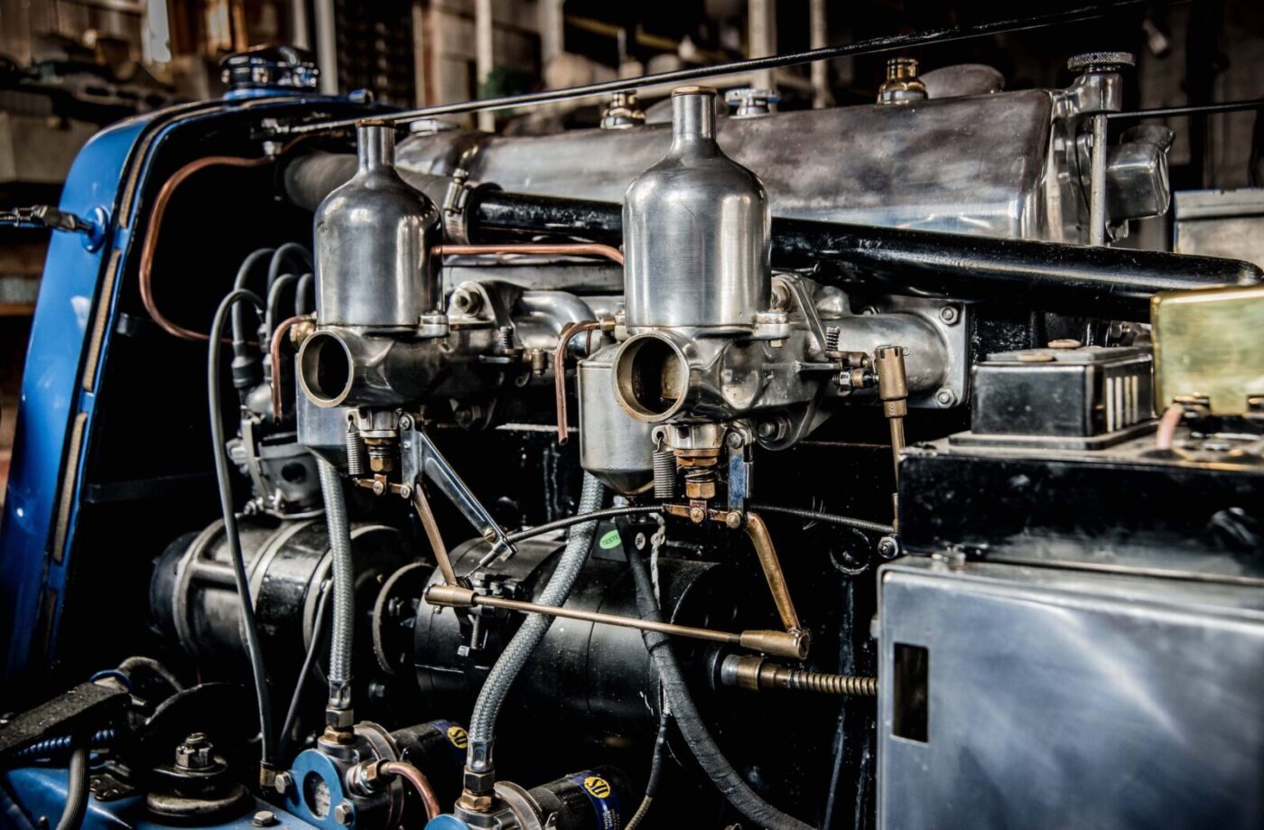 Aston Martin Speed Model engine detail