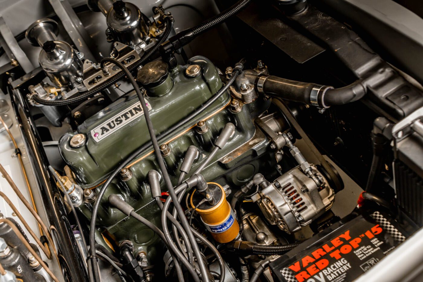 Austin A40 Farina engine