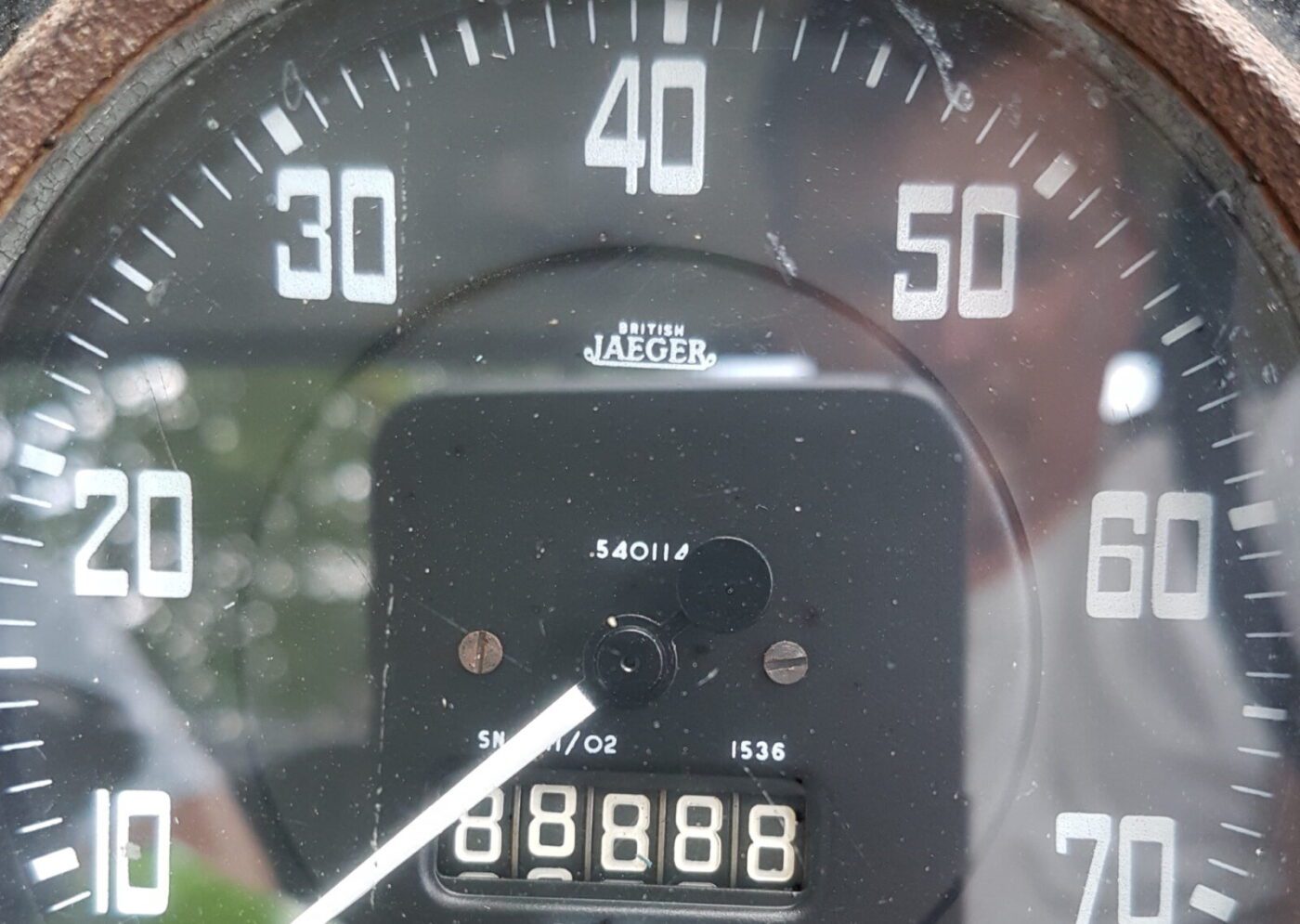 88888 speedo
