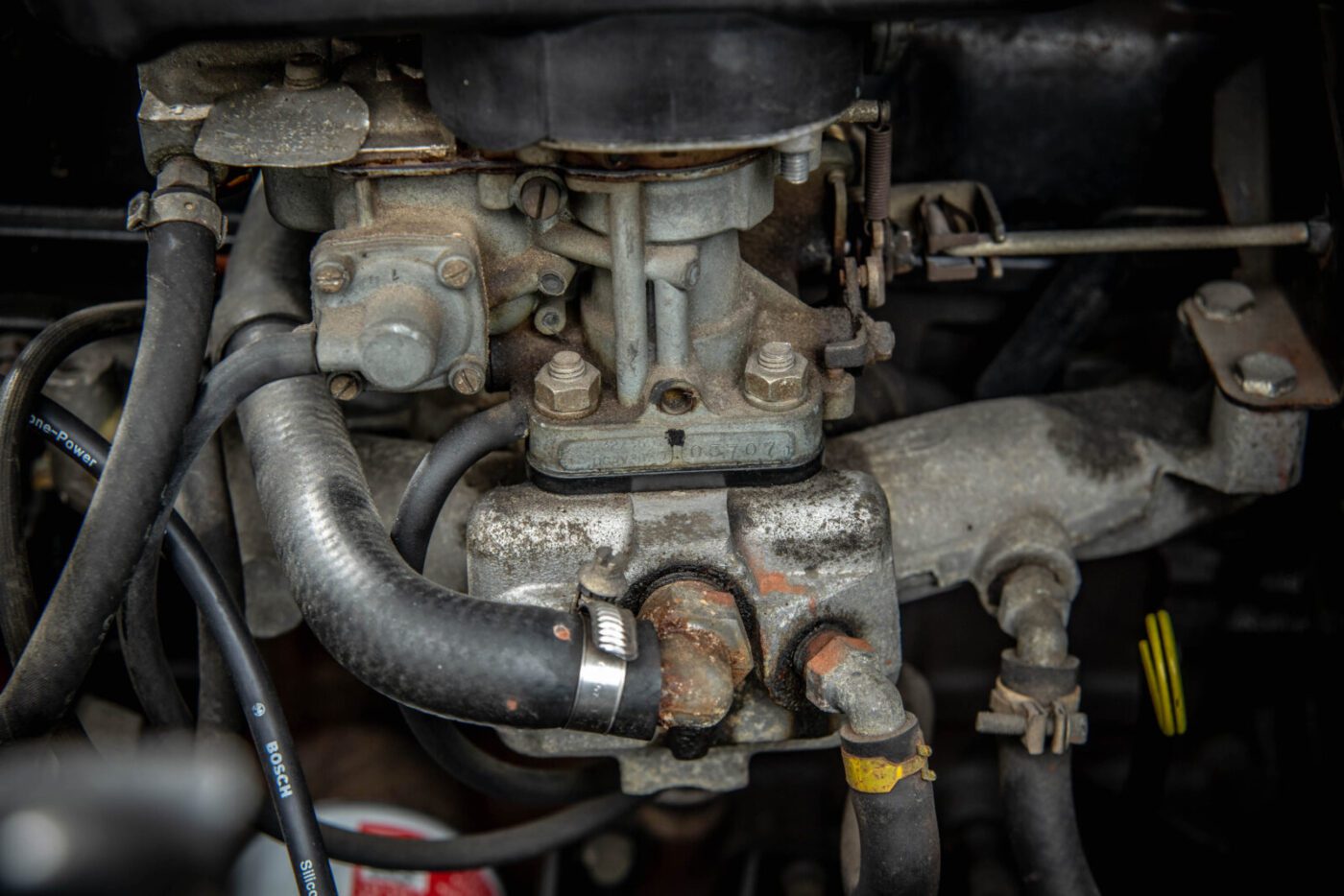 Ford Capri Laser engine detail