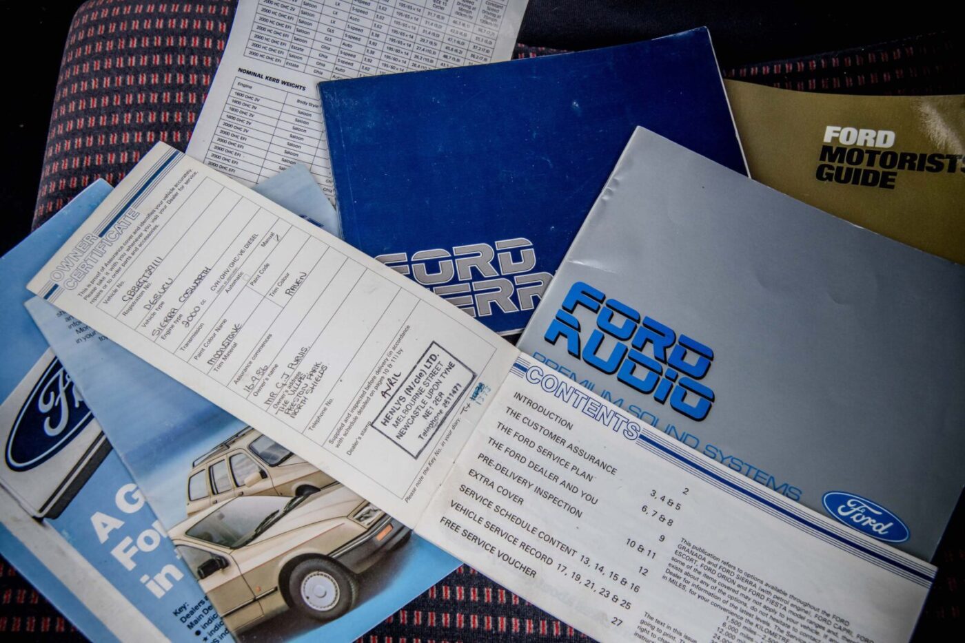 Ford Sierra Cosworth handbook