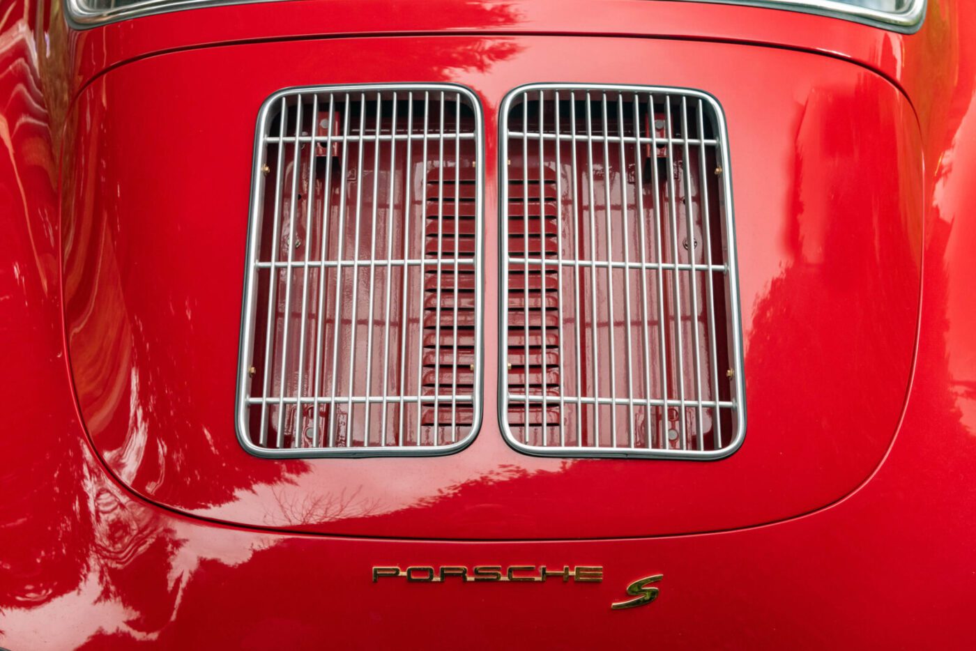 Porsche 356s bonnet