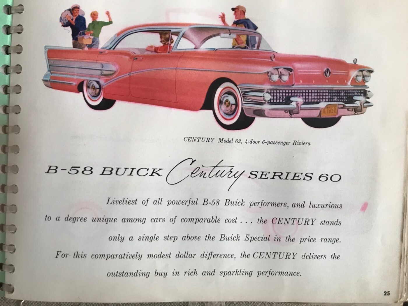 Buick Century Riviera sales brochure