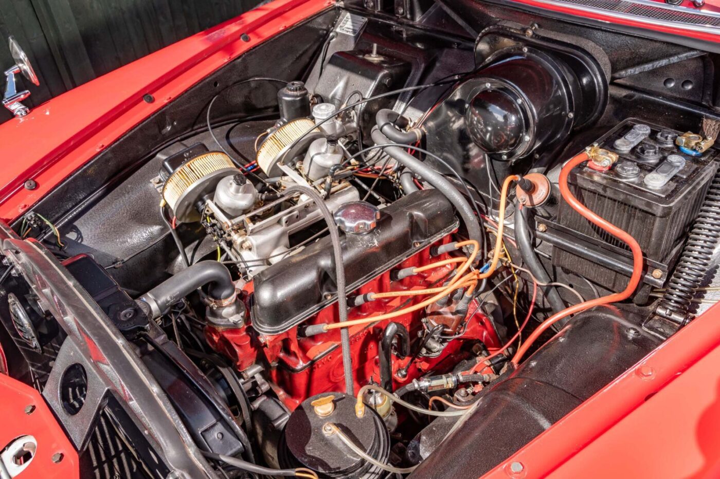 Volvo 122S engine