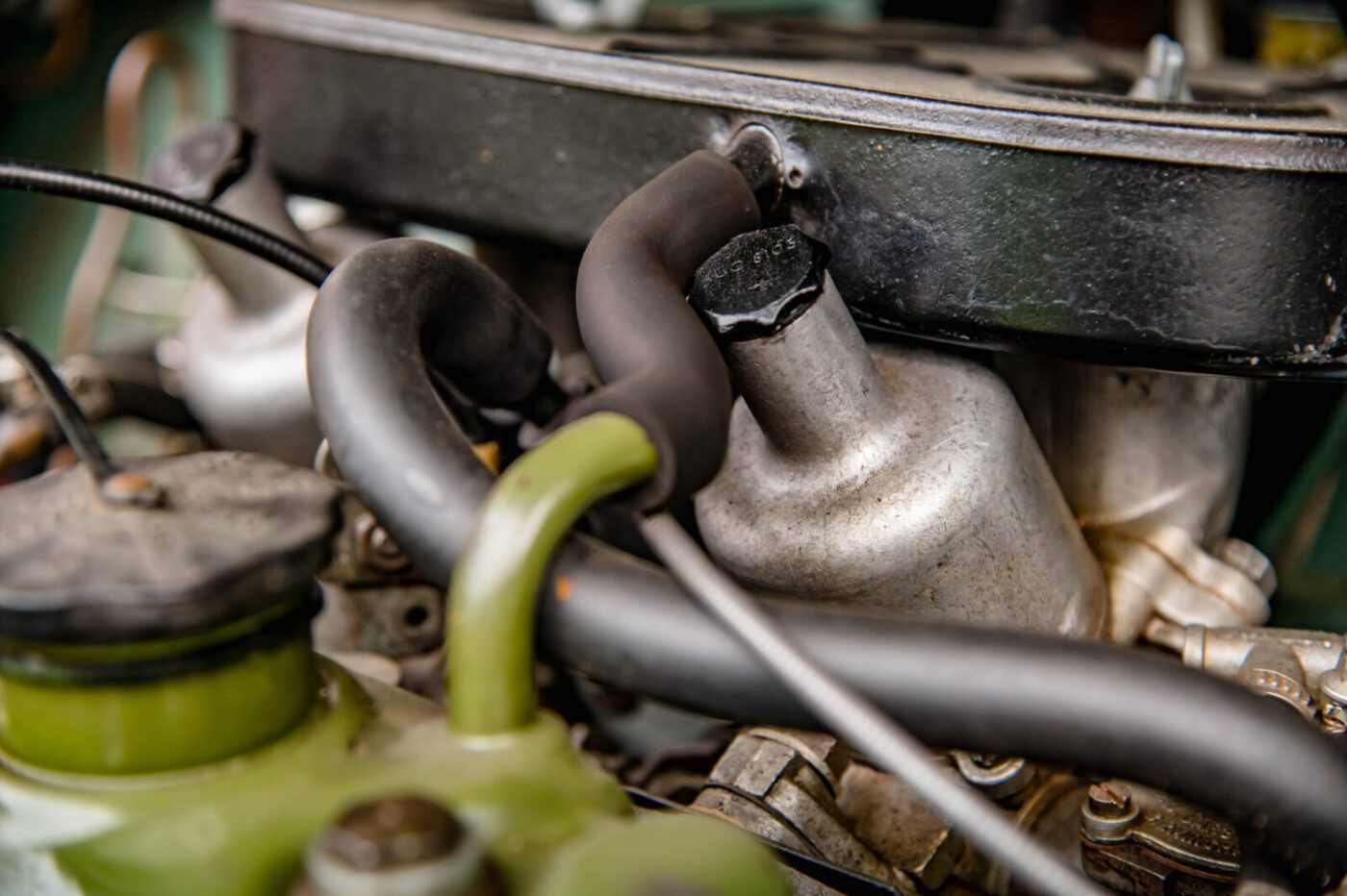Mini Cooper engine detail