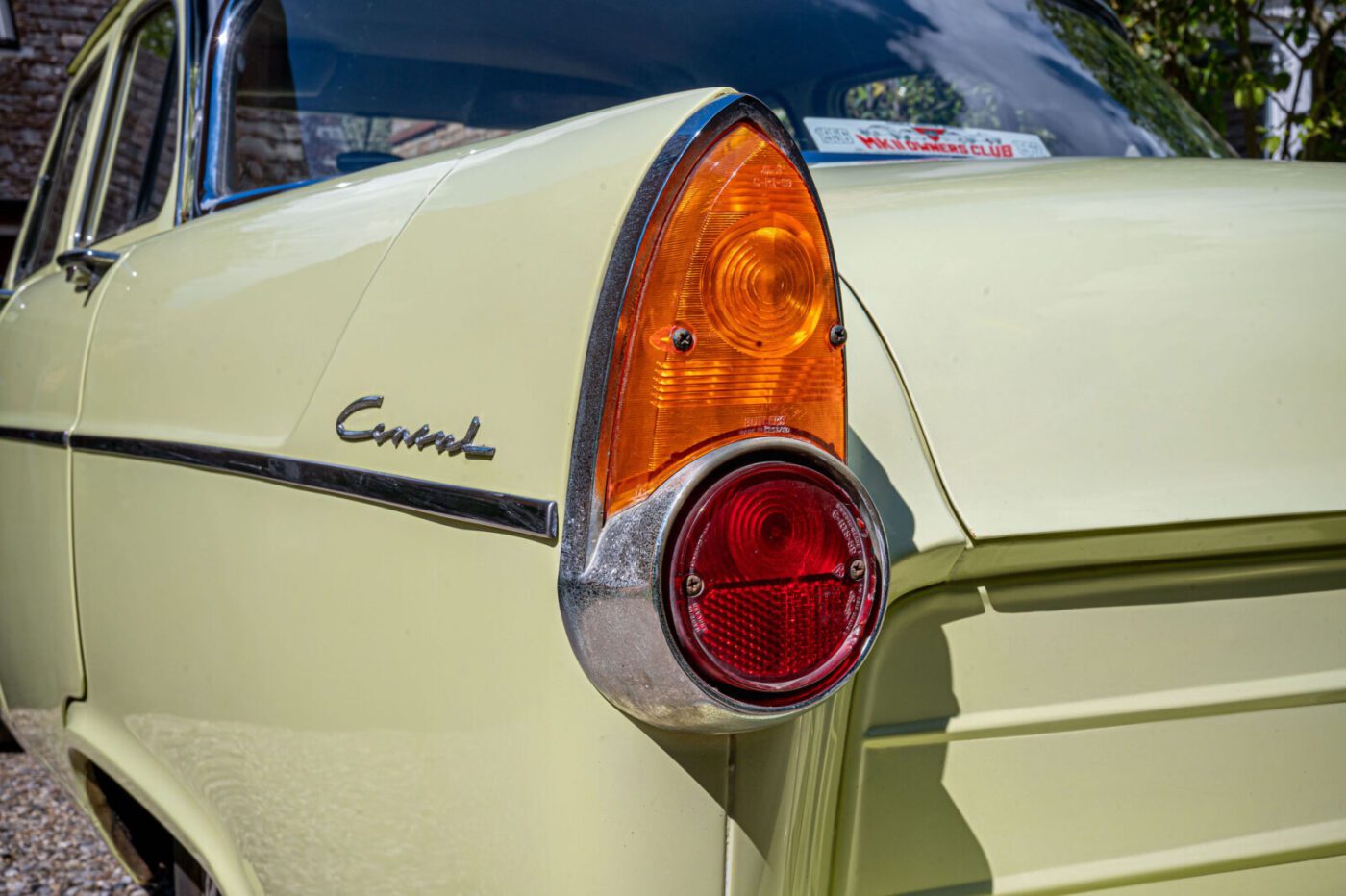 Ford Consul rear light wing