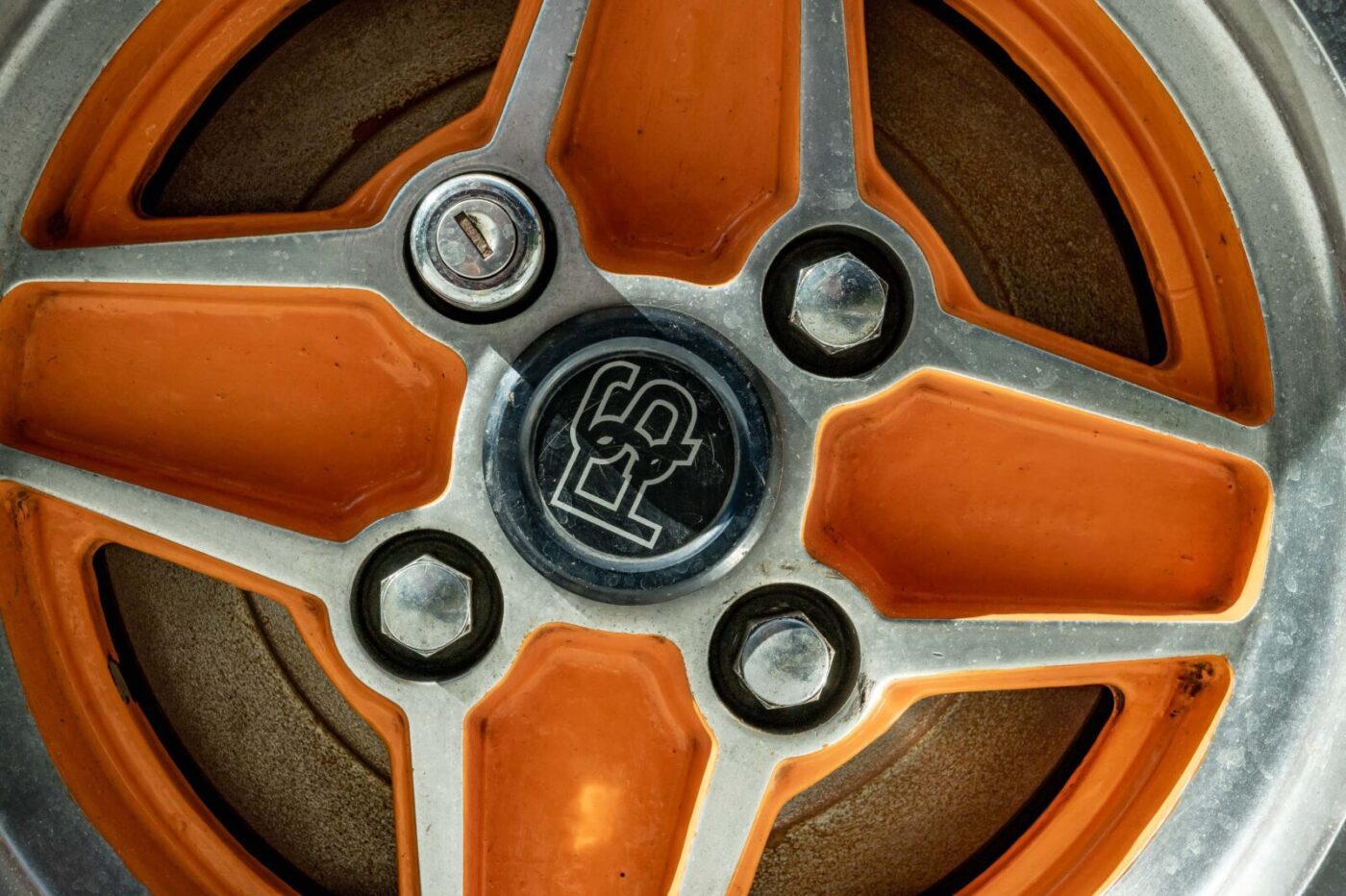 Escort RS2000 wheel painted