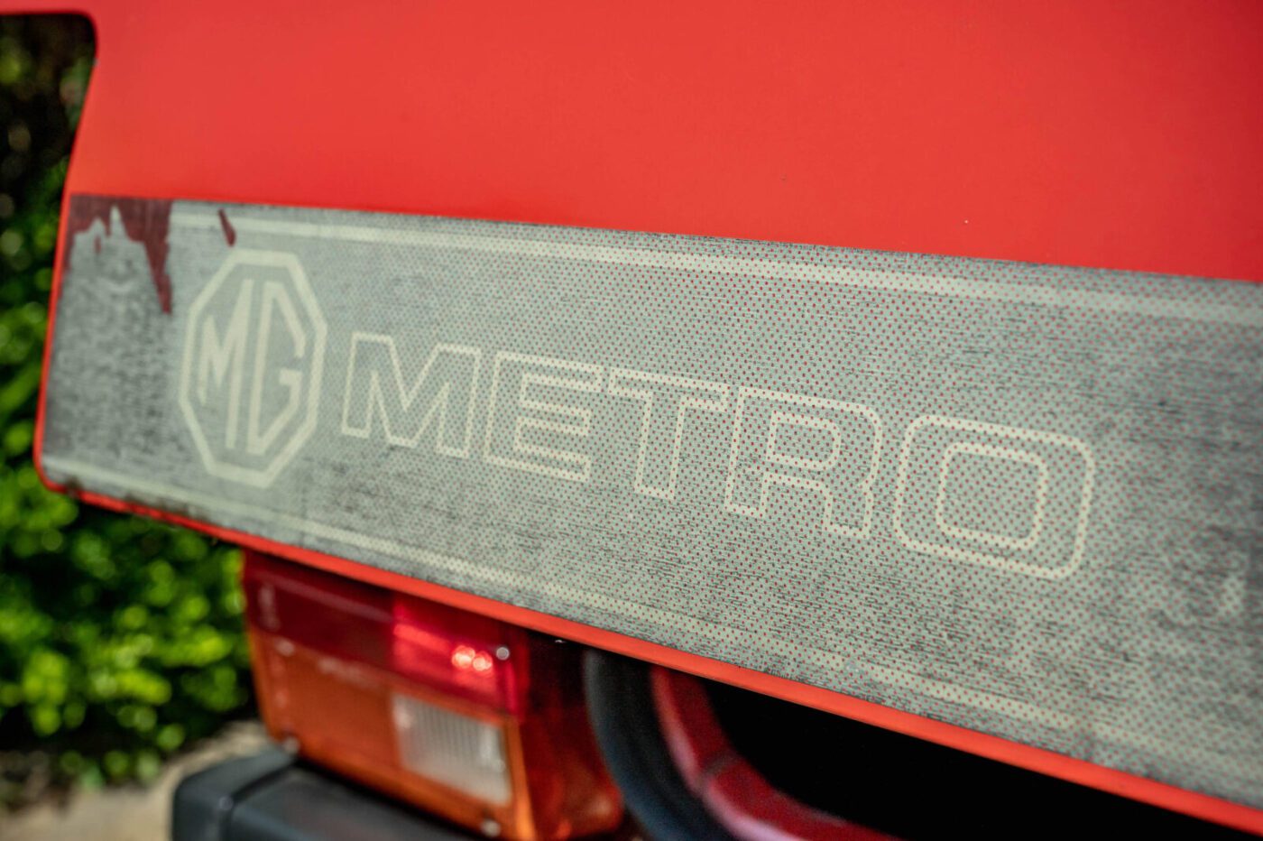 MG Metro sticker