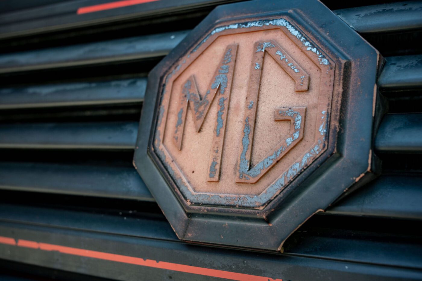 MG Metro MG badge