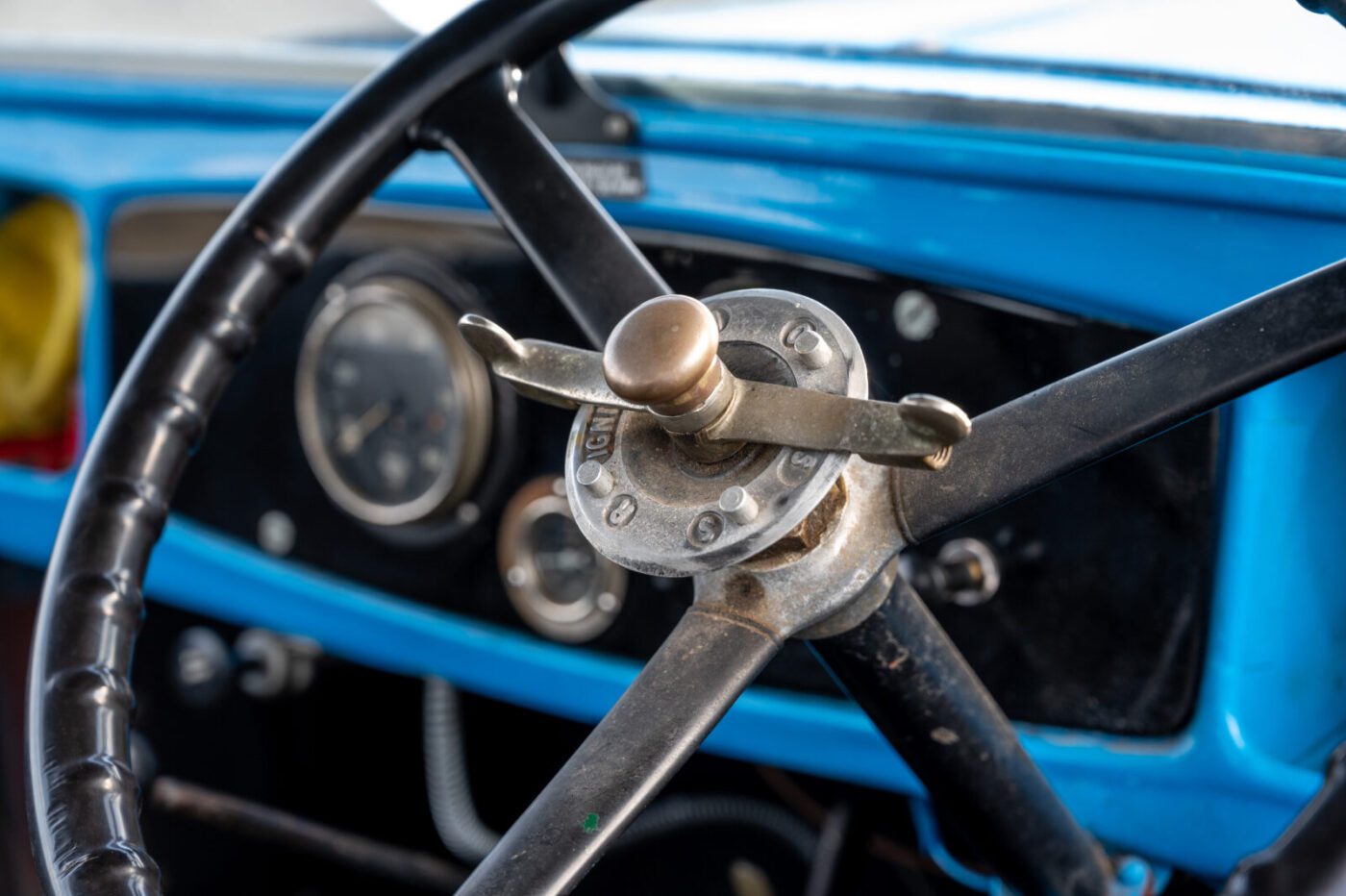 Austin 7 steering wheel