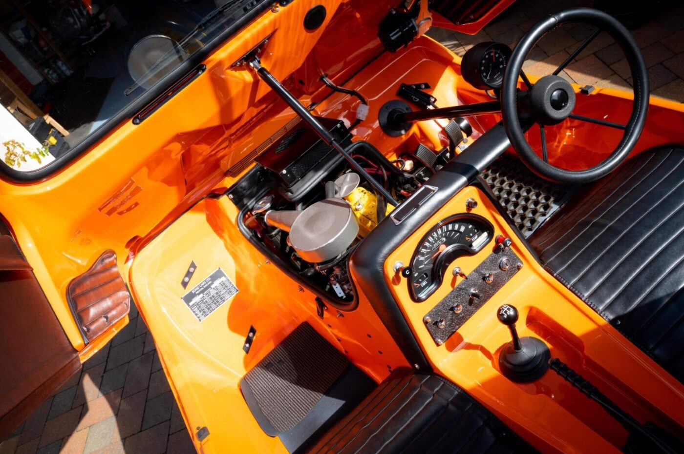 Bond Bug engine interior