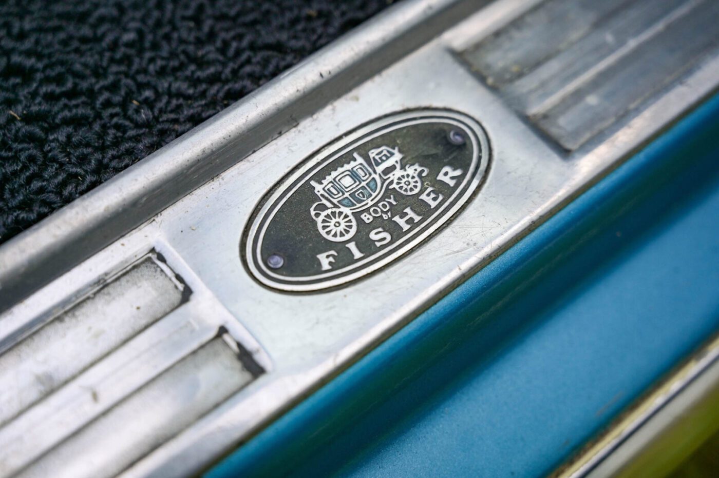 Chevrolet Camaro Fisher body plate