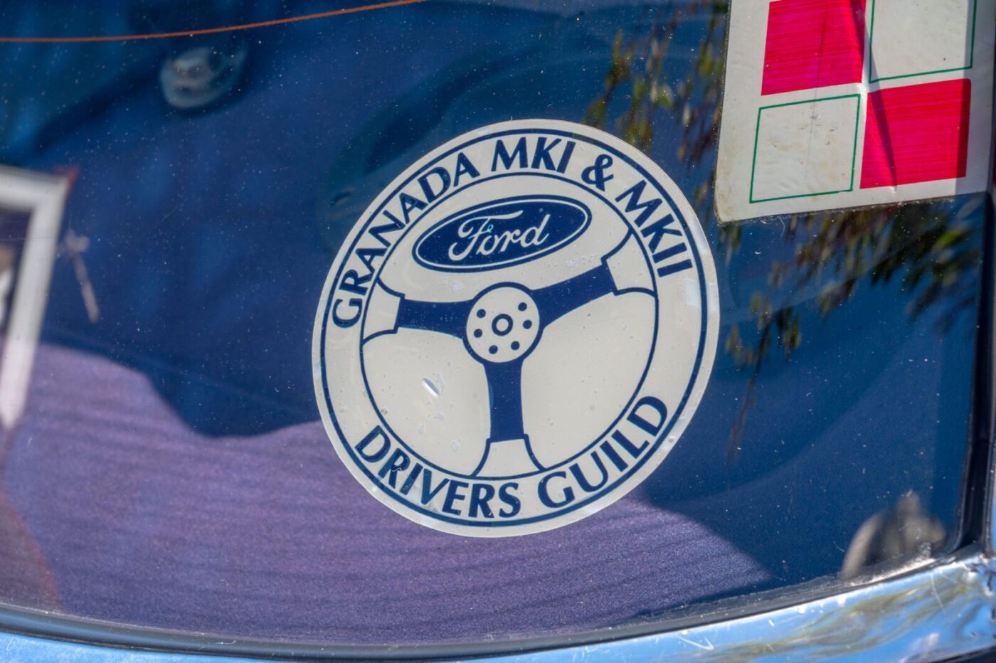 Ford Granada Drivers Guild sticker
