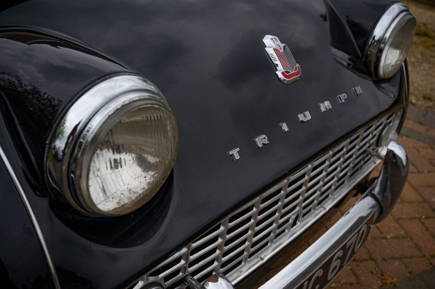 Triumph TR3A front