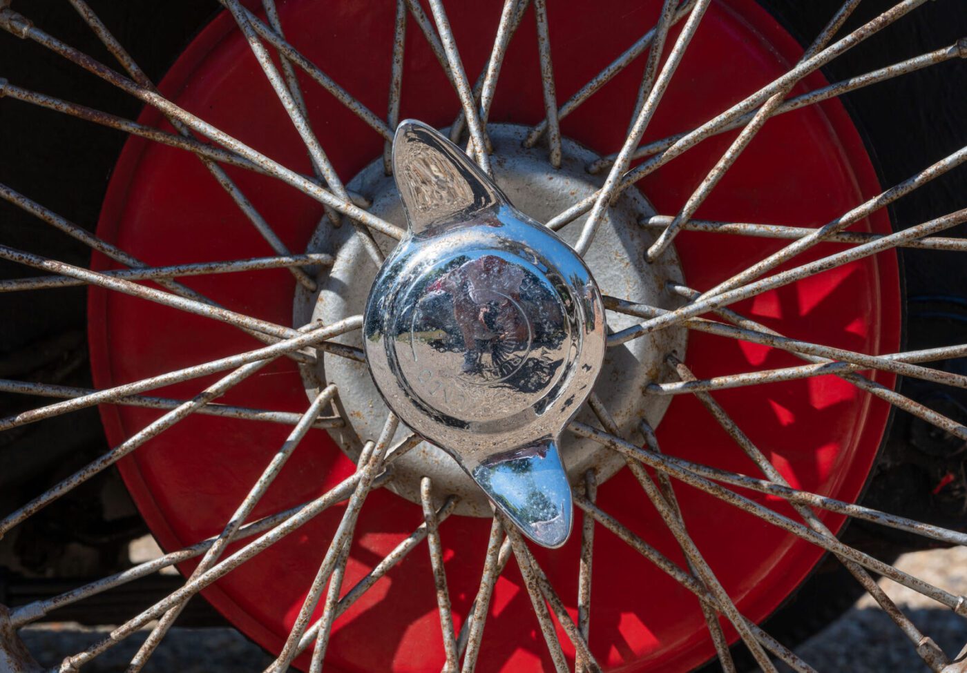 MG PA spoked wheel