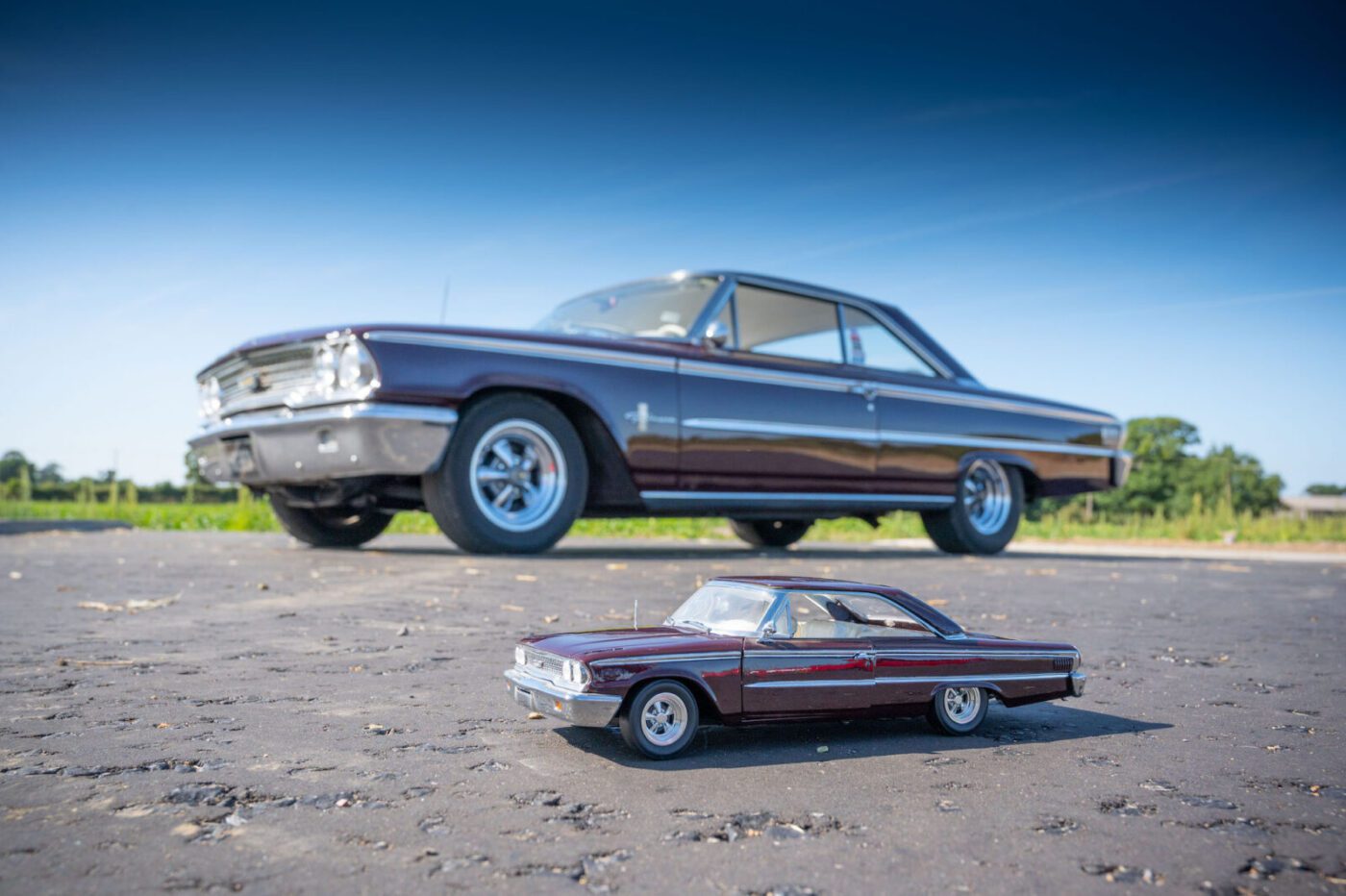 Ford Galaxie with model