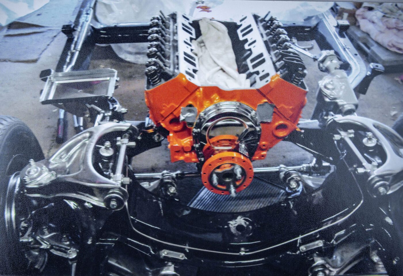 Chevrolet Corvette Sting Ray engine rebuild