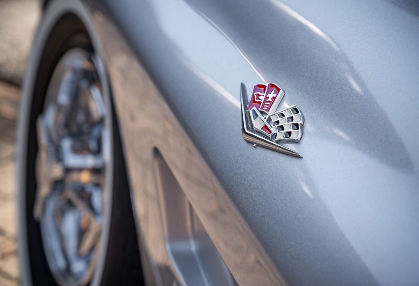 Corvette Sting Ray badge