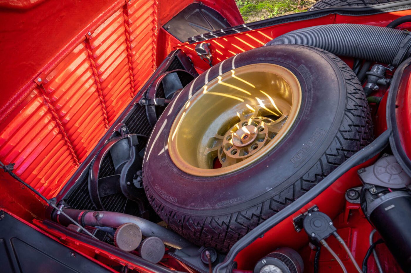 Lancia Stratos spare wheel