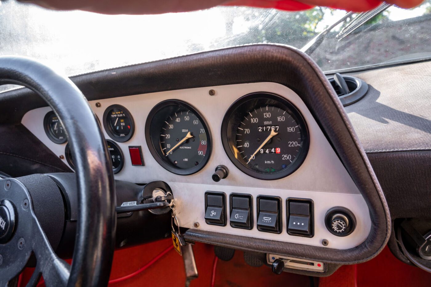 Lancia Stratos dashboard