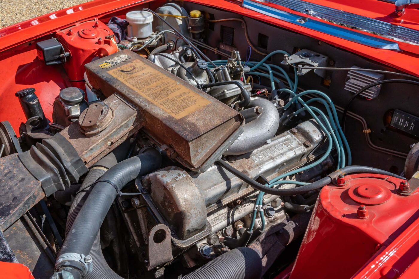 Triumph Stag engine