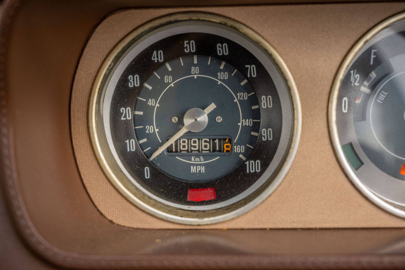 Morris Marina speedometer