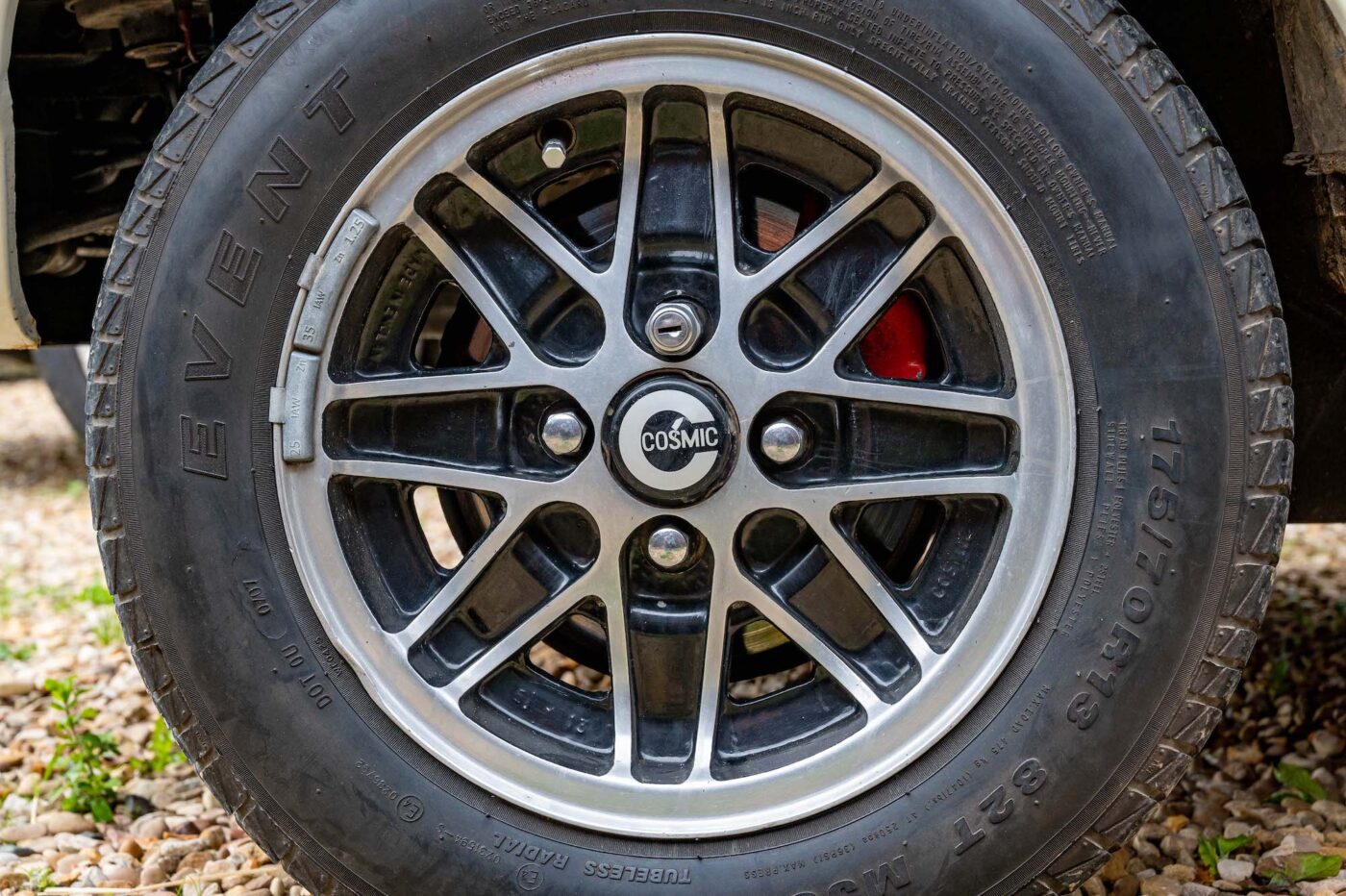 Vauxhall Viva GT Cosmic wheels