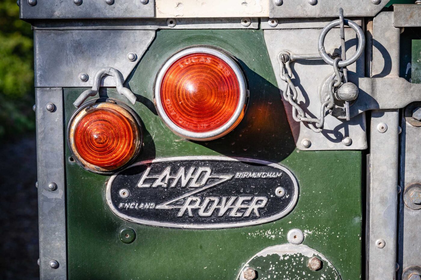 Land Rover rear lights